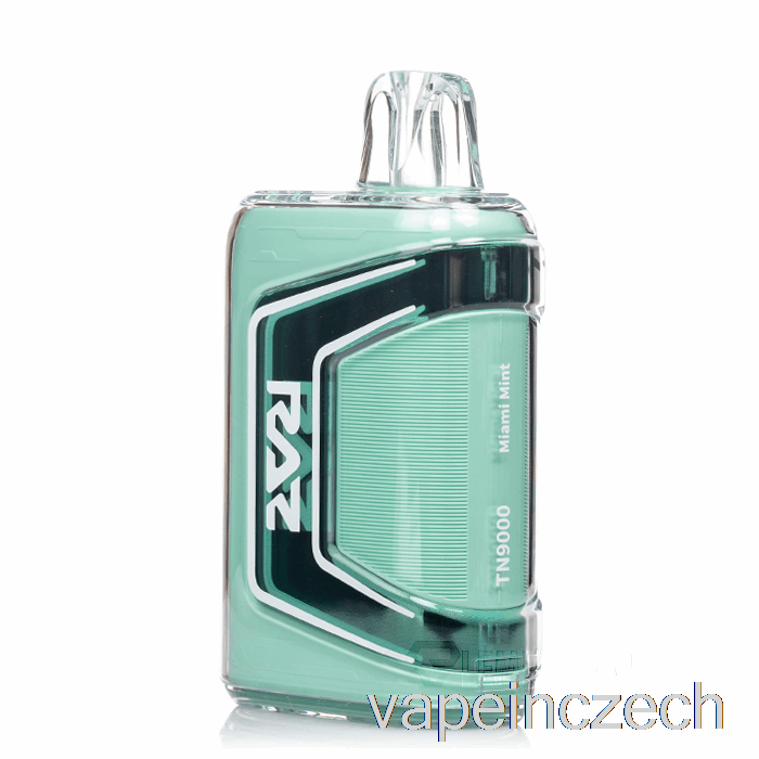 Raz Tn9000 Jednorázový Miami Mint Vape Bez Nikotinu